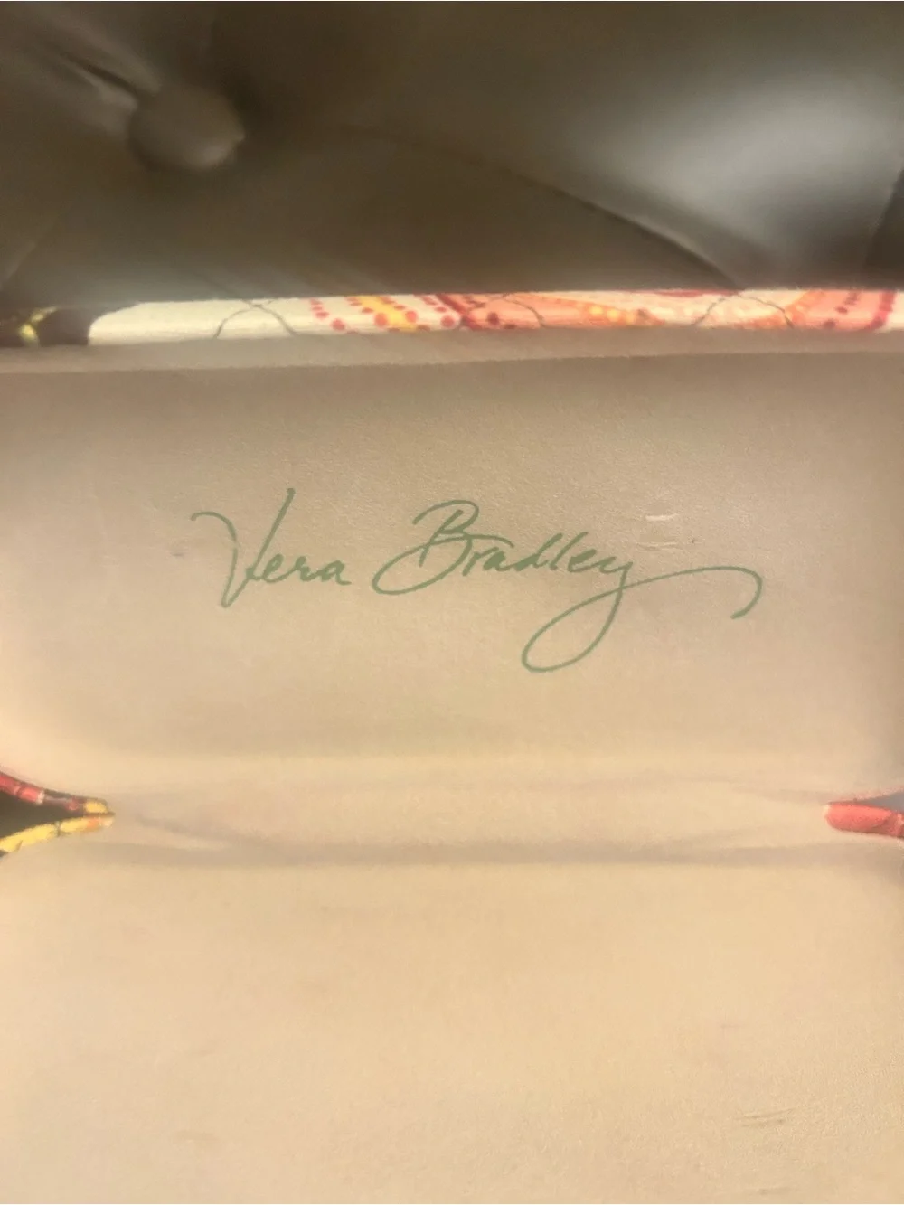 Vera Bradley Quilted Floral Eyewear Case - Red Multi